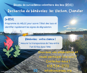 benevoles lac vachon